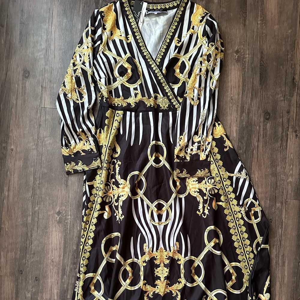 NWT dalia maxi dress, voluminous XL